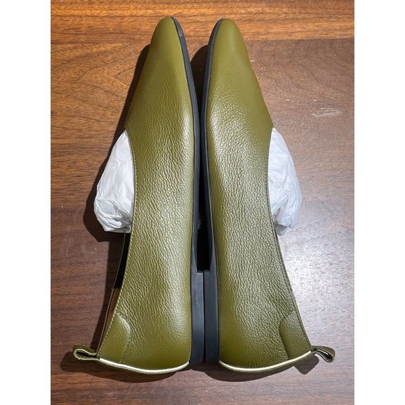 Everlane The Italian Leather Day Glove in Birch Womens Shoes Loafer Ballet Flats - Picture 5 of 11